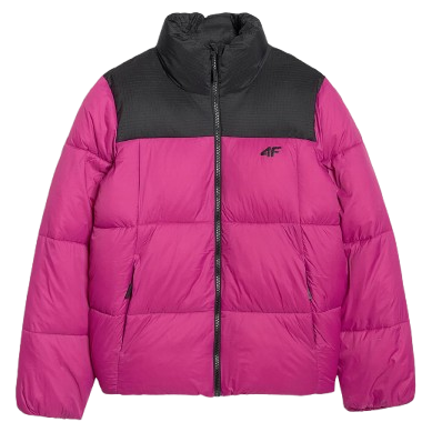 Дамско яке 4F Down Jacket F581 розов HOT PINK