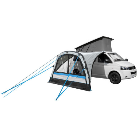 Стена на заслон Brunner Rhombus Van Front Wall бял / черен