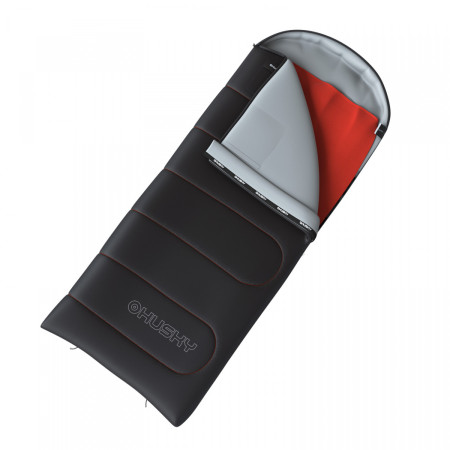 Спален чувал тип одеяло Husky Quilted Guty -10°C черен