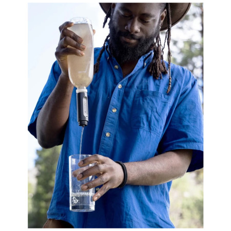 Бутилка с филтър LifeStraw Peak Squeeze Bottle 1L