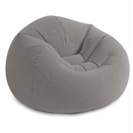 Надуваем фотьойл Intex Beanless Bag Chair сив