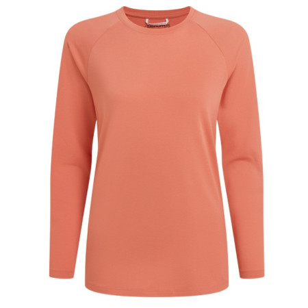 Дамска тениска Craghoppers NosiLife Nour LS T-Shirt оранжев SpcedApricot