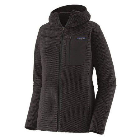 Дамско яке Patagonia W's R1 Air Full-Zip Hoody черен Black