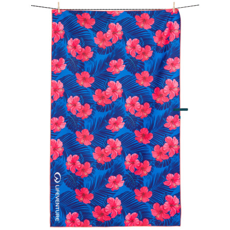 Бързосъхнеща кърпа LifeVenture Printed SoftFibre Trek Towel