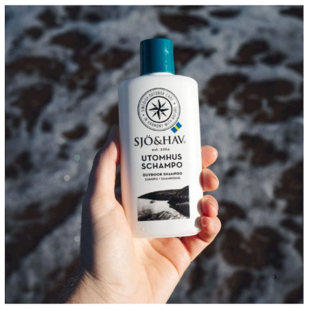 Шампоан Sjö&Hav Биоразградим шампоан за открито, 200 мл