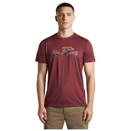 Функционална мъжка тениска Icebreaker Men Merino 150 Tech Lite SS Tee Transportage