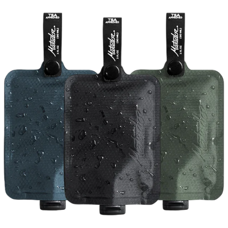 Джаджи за пътуване Matador FlatPak Toiletry Bottle (3 pk) смес от цветове Blue, Green, Black