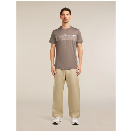 Функционална мъжка тениска Icebreaker Men Merino 150 Tech Lite SS Tee Elevation Line