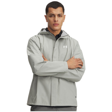 Мъжко яке Under Armour M Cloudstrike Jacket сив Titanium / / White
