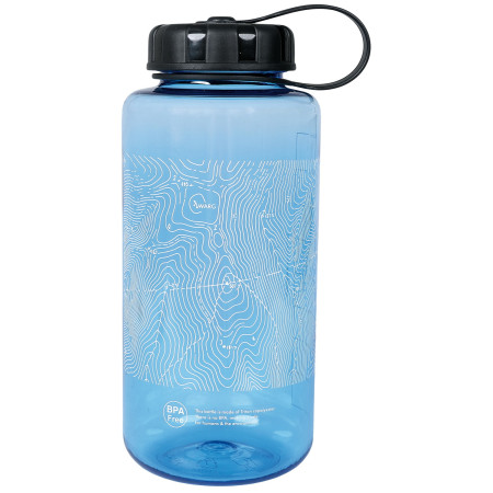 Бутилка Warg Lines Tritan Wide 1L син blue