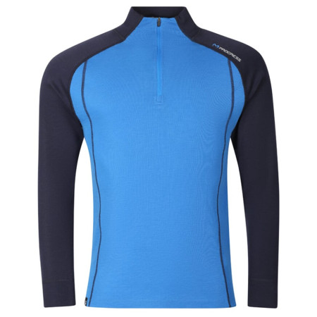 Мъжко поло Progress Breakout Man черен/син černomodrá/modrá