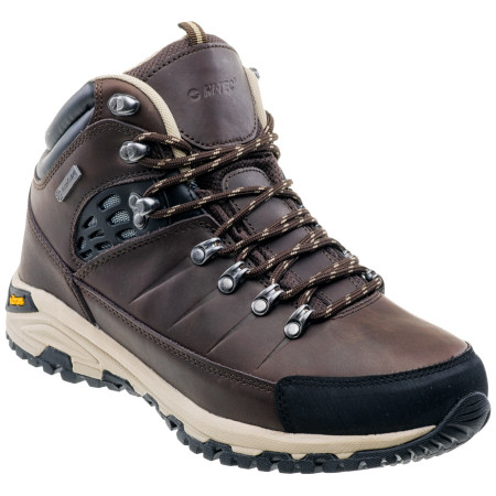 Мъжки обувки Hi-Tec Lotse Mid WP кафяв Brown/Black/Beige