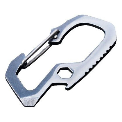 Карабинер Munkees Многофункционален карабинер от неръждаема стомана