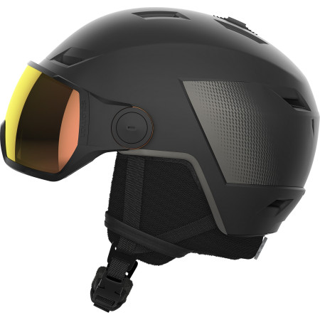 Скиорска каска Salomon Pioneer Lt Visor Photo Black