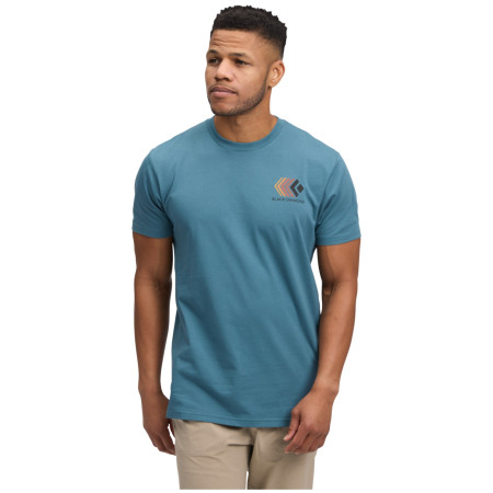 Мъжка тениска Black Diamond M Faded Ss Tee