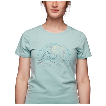 Дамска тениска Black Diamond Summit Scribble Tee син