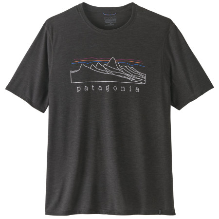 Мъжка тениска Patagonia Men's Capilene Cool Trail Shirt - Stratapeaks черен Ink Black