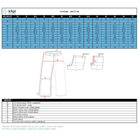 Дамски панталони Kilpi Matty-W