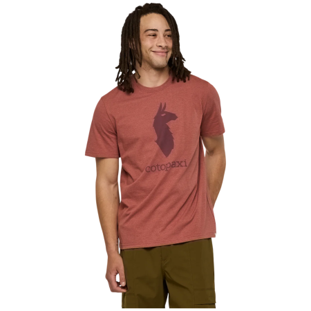 Мъжка тениска Cotopaxi M'S Cotopaxi Llama T-Shirt кафяв Nutmeg