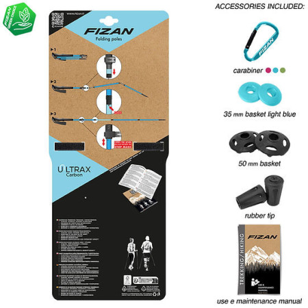 Туристически щеки Fizan Ultrax Carbon