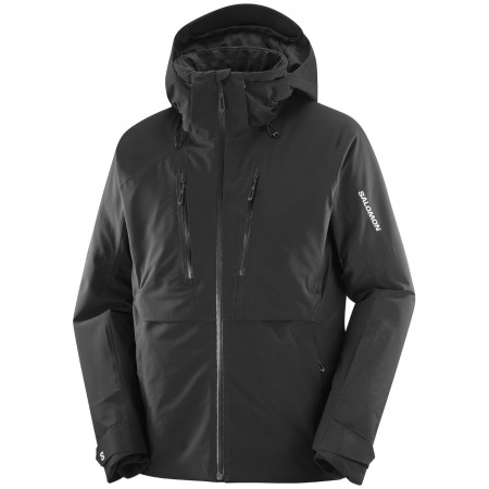 Мъжко яке Salomon Brilliant 2.0 Jacket M черен DEEP BLACK