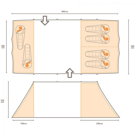 Палатка Regatta Karuna 6