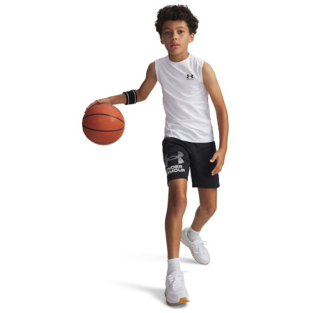 Детски къси панталони Under Armour UA Tech Logo Shorts Black