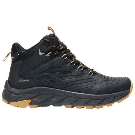 Мъжки трекинг обувки до глезена Regatta Derino Mid черен Black/Rubbr