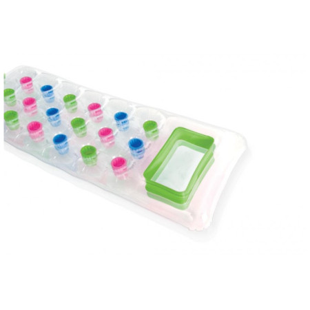 Шезлонг Intex 18-Pocket Suntanner 59894EU зелен Green