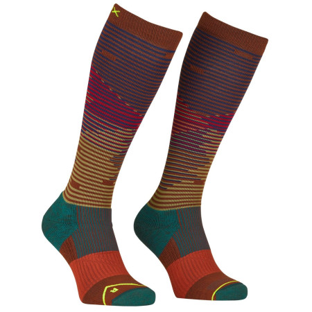 Мъжки 3/4 чорапи Ortovox All Mountain Long Socks M оранжев clay orange