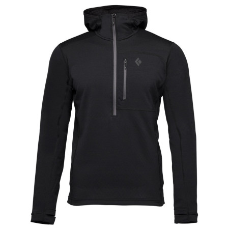 Мъжки суитшърт Black Diamond Coefficient QZ Hoody черен