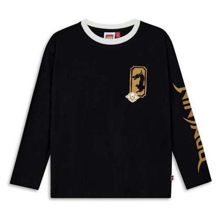 Детска тениска Lego Wear Lwtaj 709 Black черен Black
