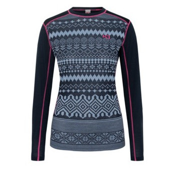 Дамска тениска Kari Traa Live Ls син ROYA / DARK NAVY BLUE