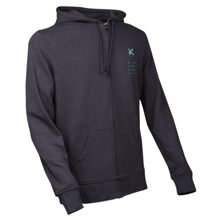 Мъжки суитшърт Hiko Respect Zip Up Hoodie сив