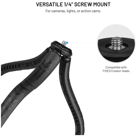 Статив Fixed Creator Flexible Tripod with 1/4" phone holder (works with MagSafe)