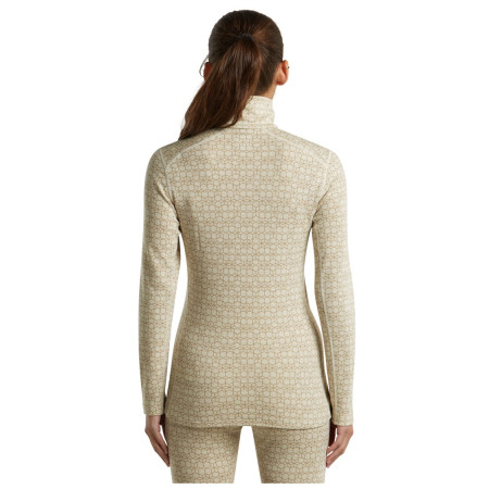 Дамска функционална блуза Icebreaker Women M 260 Tech Vertex LS HZ AlpGeo