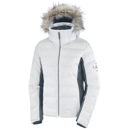 Дамско яко Salomon Stormcozy Jacket W бял White
