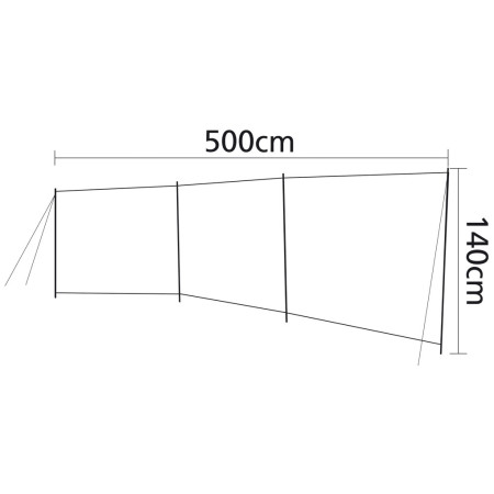 Стена Bo-Camp Brendan - 3 díly