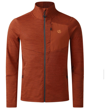 Мъжки суитшърт Dare 2b Venture Stretch Midlayer тъмно кафяв WoodBrw/Mgnt