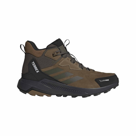 Мъжки туристически обувки Adidas Terrex Anylander Leather Mid Climaproof кафяв Brooxi/Shaoli/Cblack