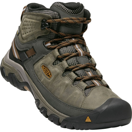 Мъжки обувки Keen Targhee III MID WP M зелен BlackOlive/GoldenBrown