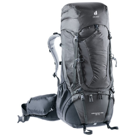 Раница Deuter Aircontact PRO 60+15 сив GraphiteBlack