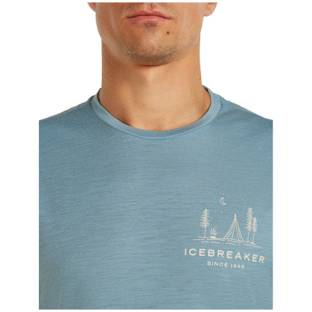 Мъжка тениска Icebreaker Men Merino 150 Tech Lite SS Tee Peaceful Pass