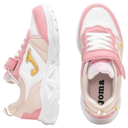 Детски обувки Joma Nova White pink