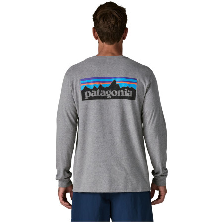 Мъжка тениска Patagonia P-6 Logo Responsibili Tee LS