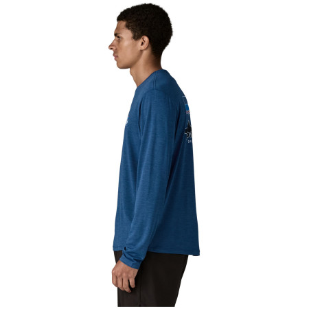 Мъжка тениска Patagonia M's L/S Cap Cool Daily Shirt - '73 Skyline