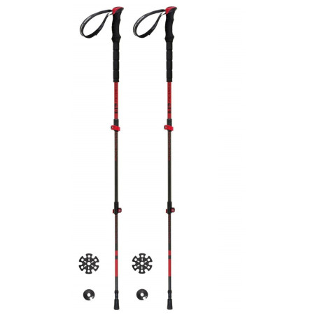 Туристически щеки Ferrino Nuptse черен/червен