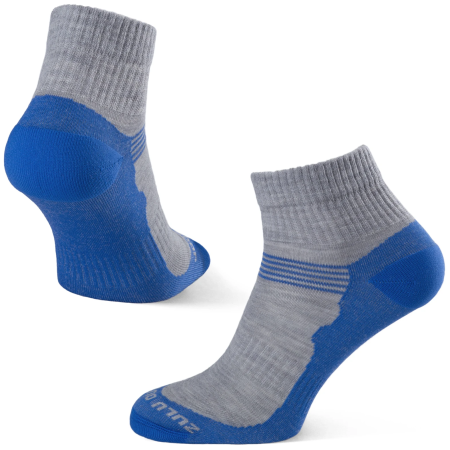 Чорапи Zulu Merino Lite син/сив blue/grey