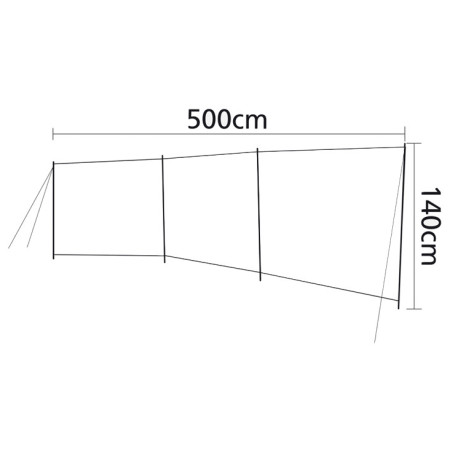 Стена Bo-Camp Brendan - 2 díly