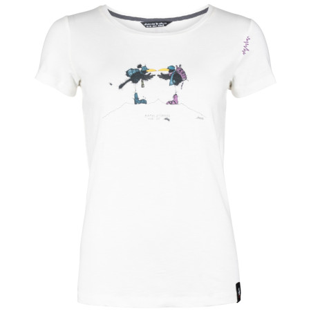 Дамска тениска Chillaz Gandia Gipfelstürmer бял Creme